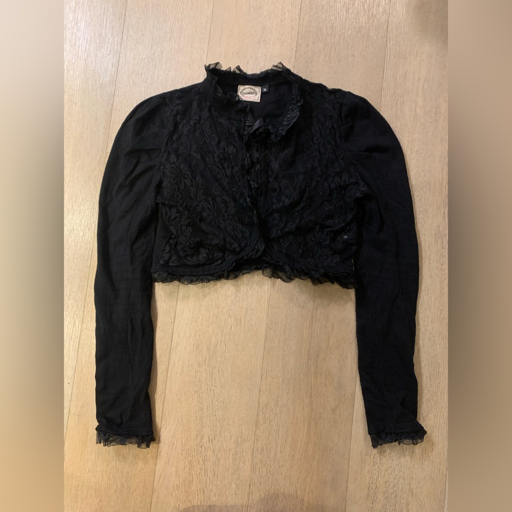 Banned UK Black sweater top size Medium